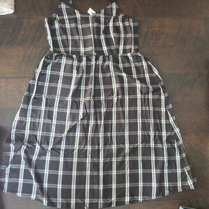 Plaid dress